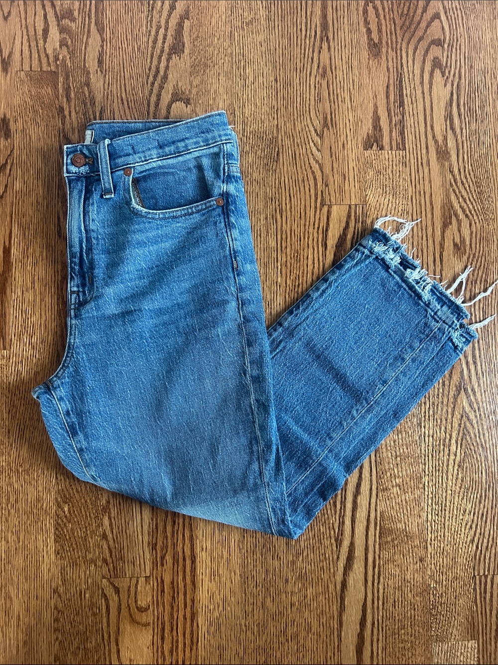 Madewell The High Rise Slim Crop Boy Jean